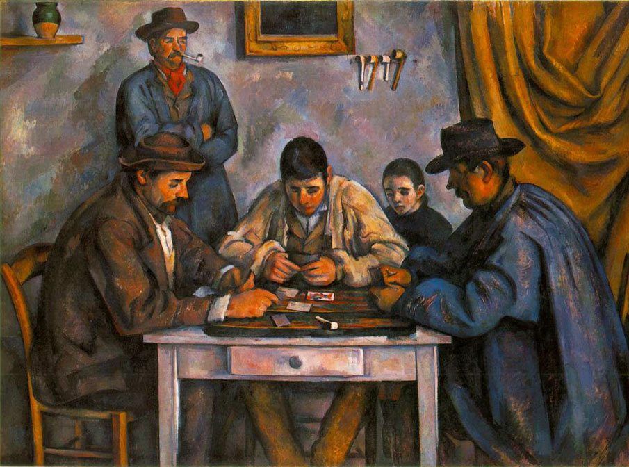 Paul Cezanne Card Players
